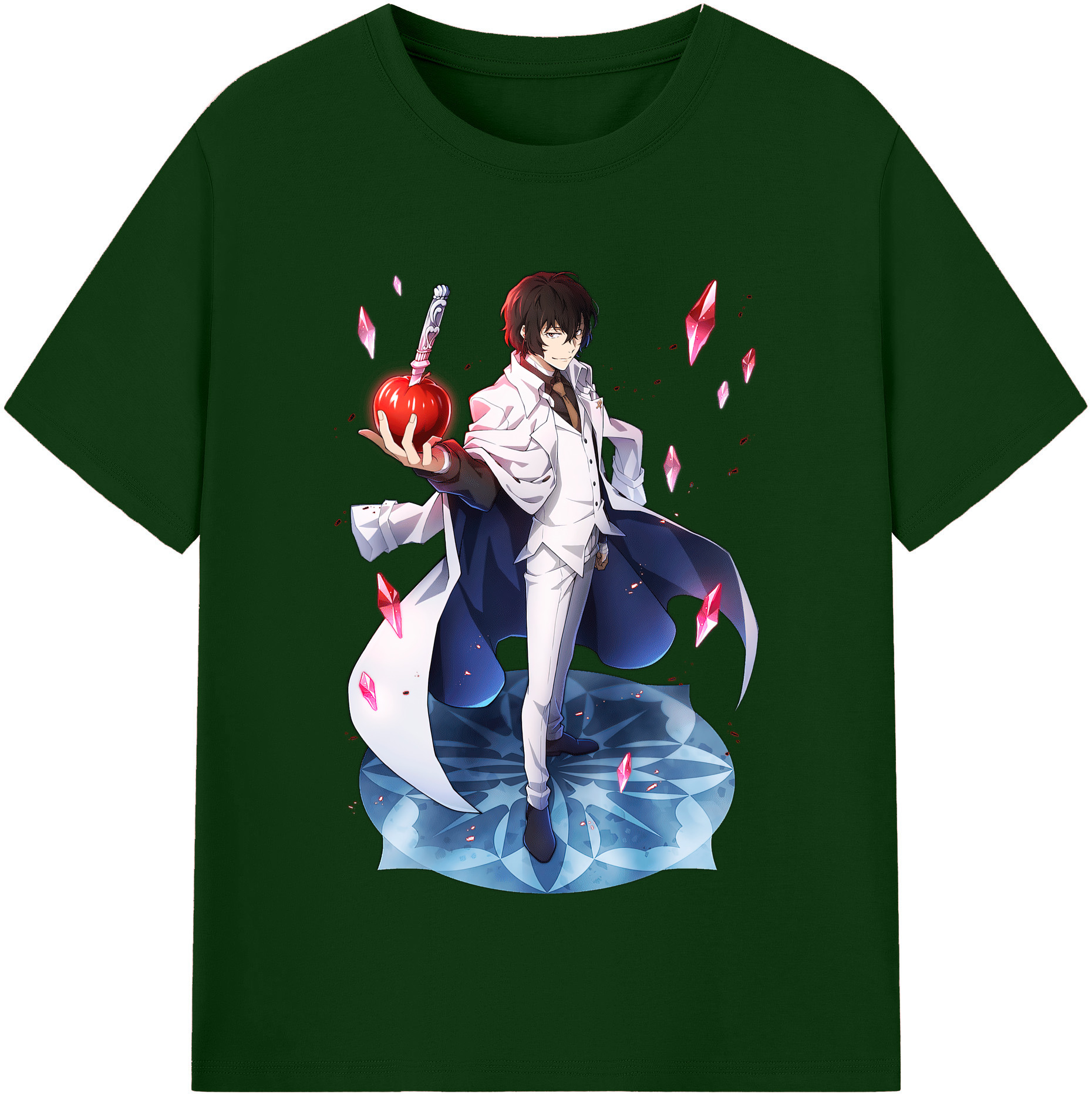 （画像用） 文豪ストレイドッグス Bungo Stray Dogs 綿100％半袖Tシャツ（フロントプリント）